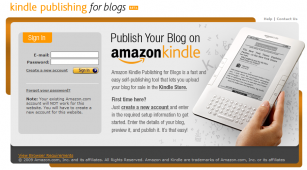 Publier son blog sur le Kindle : Amazon paye 30 % de 2 $ max