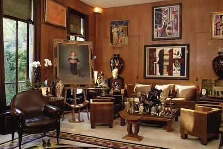 Ah ! Si j'étais riche ... L'appartement d'Yves Saint Laurent et de Pierre Bergé, au 55 rue de Babylone dans le VIIe arrondissement.