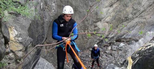 enduchet, canyoning, stage, trip, france, alps