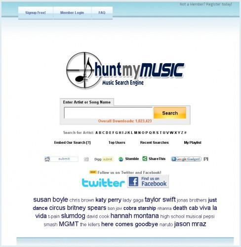 huntmymusic 488x500 HuntMyMusic, téléchargez gratuitement TOUTES vos musiques !