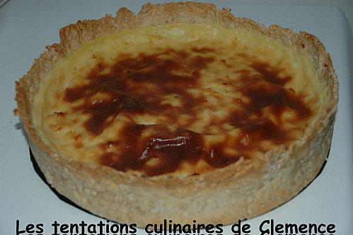 Flan pâtissier tout amande