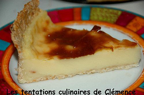 Flan pâtissier tout amande