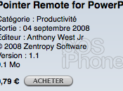 Pointer Remote présentations Keynote avec l’iPhone comme pointeur