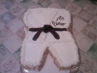 gâteau kimono judo