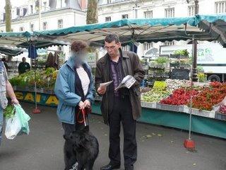 Européennes: nos premiers tractages à Tours