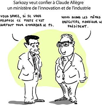 Claude Allègre ministre de l'innovation et de l'industrie ?