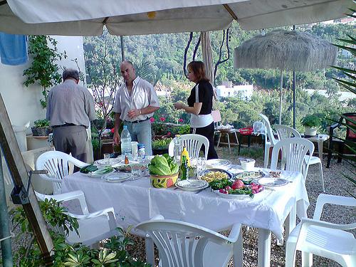 Barbecue Libanais dans le Jardin