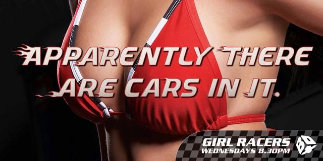 pub courses voitures