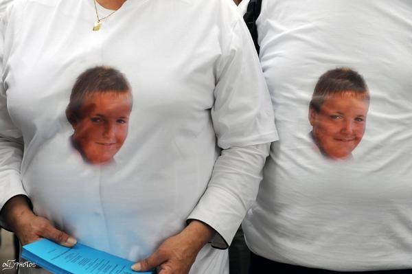 Marche silencieuse du collectif Justice pour les Victimes de la Route.