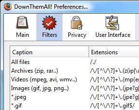 down them all Top 10 Extensions Firefox Edition 2009  