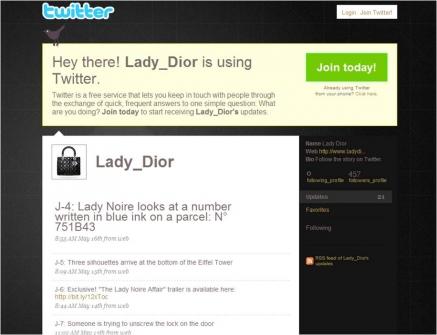 Lady Dior Twitter