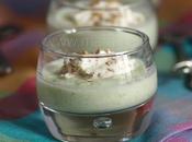 Verrines concombre, fromage brebis frais graines sésames