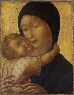 Liberale da Verona - Vierge à l'enfant, vers 1470