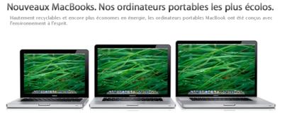 Apple - produit vert vs pratique verte