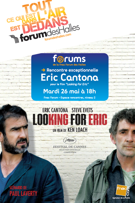 Eric Cantona au Forum des Halles