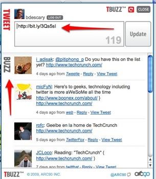 tbuzz Tbuzz: partagez instantanément vos découvertes sur Twitter
