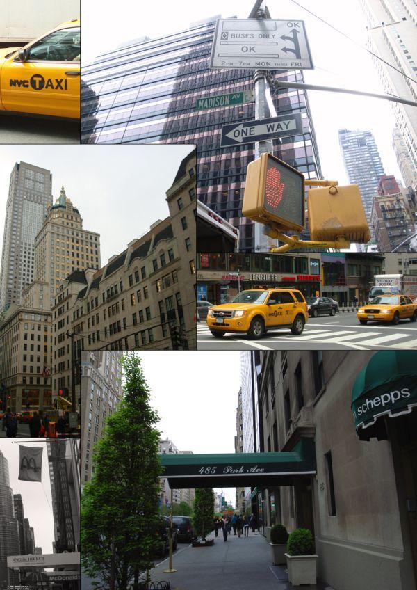 Dans les rues de New York