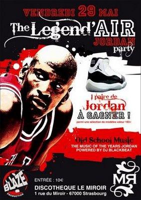 The Legend'Air Jordan Party