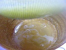 Petits pots à la compotée de rhubarbe et au fromage blanc.