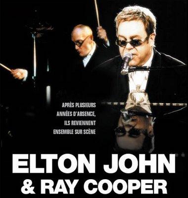 Elton John et Ray Cooper en tournée dans toute la France !