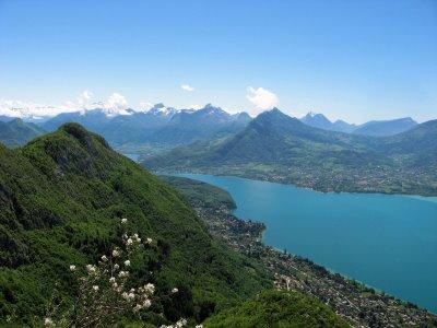 Le Lac d'Annecy (presque) vu du ciel !