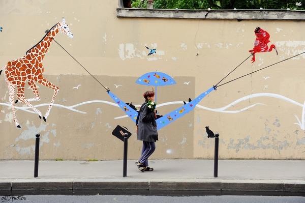Sur les murs du Carré de Baudouin