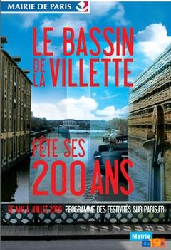 Croisiere Paris, pour célébrer le bicentenaire du Bassin de la Villette