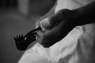 Féria d'Alès : course camargaise en noir et blanc