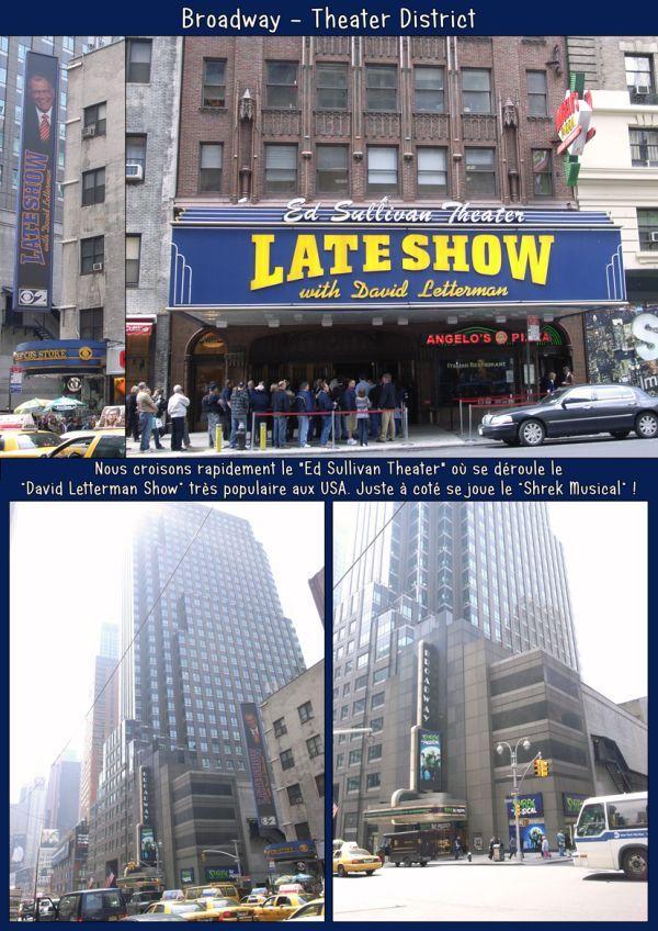 En longeant l'Avenue de Broadway