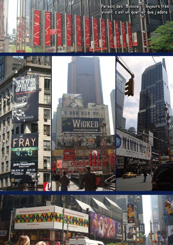 En longeant l'Avenue de Broadway