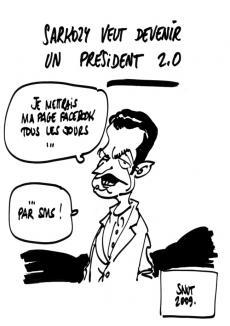 Estrosi et les portiques à l'école, Sarkozy président 2.0, européennes, c'est parti !