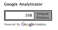 google analyticator Affichez le compteur Google Analytics sur votre blogue