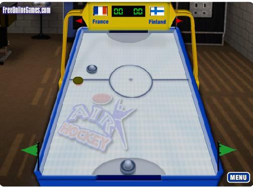 Le jeu flash du week-end : Air Hockey