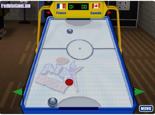 Le jeu flash du week-end : Air Hockey
