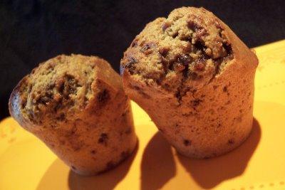 Muffins au Noisettin, amandes et pistaches