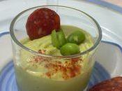 Guacamole fèves chorizo