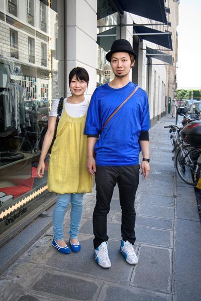 Kumiko et Yuji - Touristes