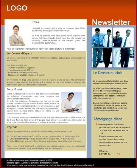 18 modèles de newsletters et d’emailings gratuits modèles newsletters gratuits