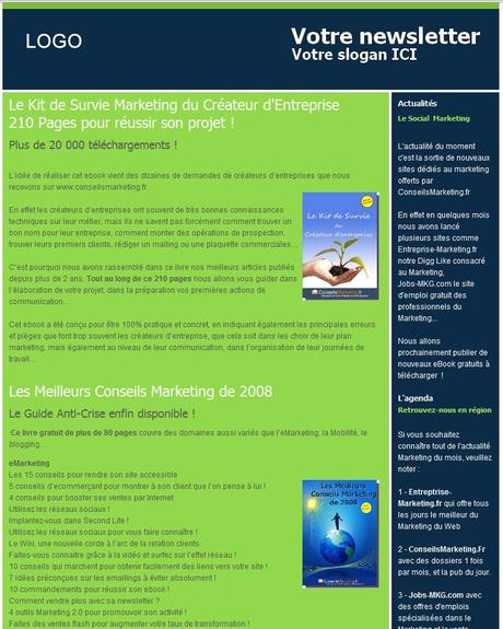 18 modèles de newsletters et d’emailings gratuits modèles newsletters gratuits
