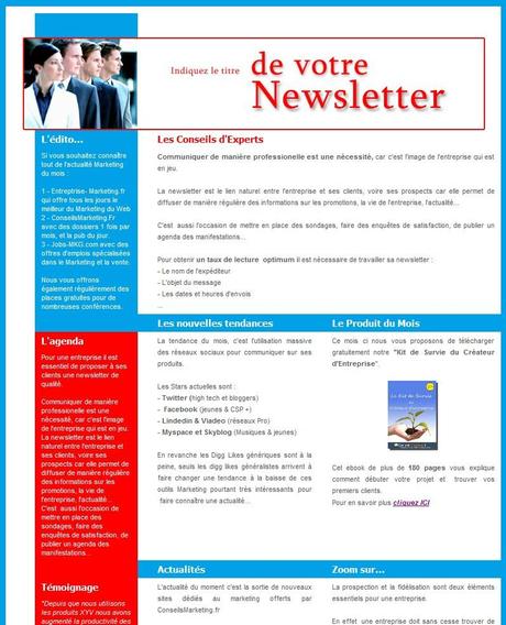 18 modèles de newsletters et d’emailings gratuits modèles newsletters gratuits