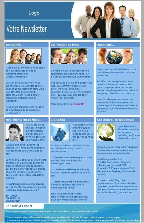 18 modèles de newsletters et d’emailings gratuits modèles newsletters gratuits