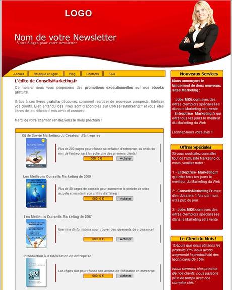 18 modèles de newsletters et d’emailings gratuits modèles newsletters gratuits