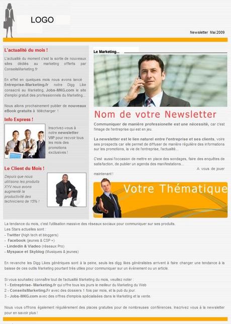 18 modèles de newsletters et d’emailings gratuits modèles newsletters gratuits