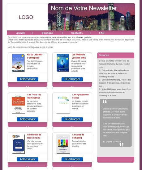 18 modèles de newsletters et d’emailings gratuits modèles newsletters gratuits