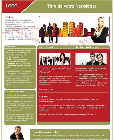 18 modèles de newsletters et d’emailings gratuits modèles newsletters gratuits