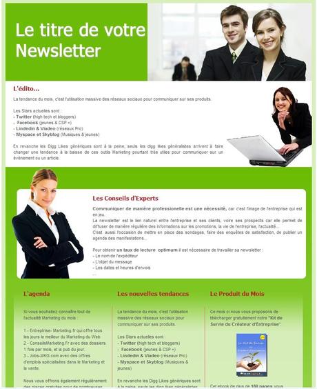 18 modèles de newsletters et d’emailings gratuits modèles newsletters gratuits