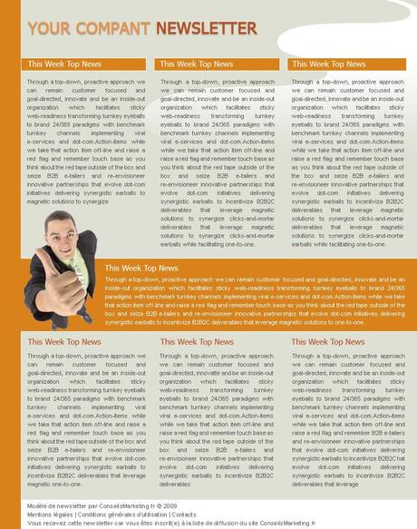 18 modèles de newsletters et d’emailings gratuits modèles newsletters gratuits