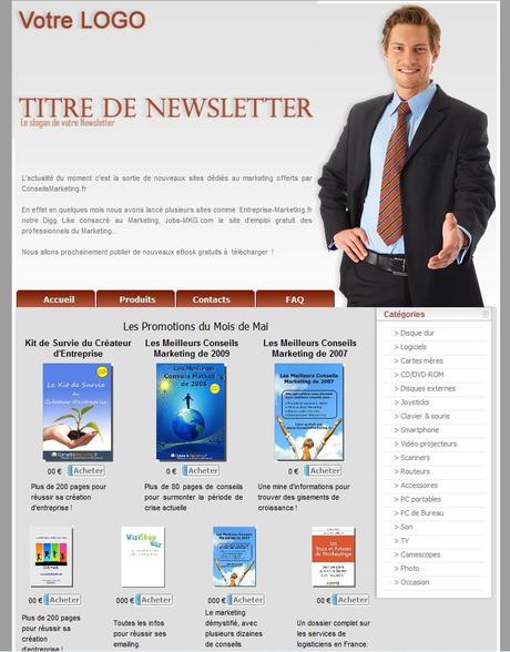 18 modèles de newsletters et d’emailings gratuits modèles newsletters gratuits