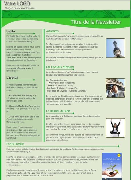 18 modèles de newsletters et d’emailings gratuits modèles newsletters gratuits