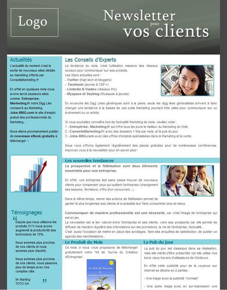 18 modèles de newsletters et d’emailings gratuits modèles newsletters gratuits